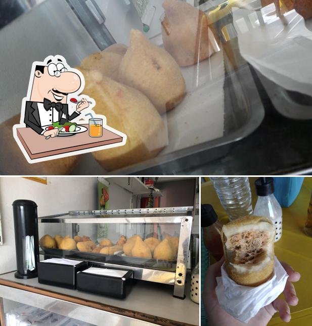 Comida em Honey Mel - Coxinha Rua Brasil