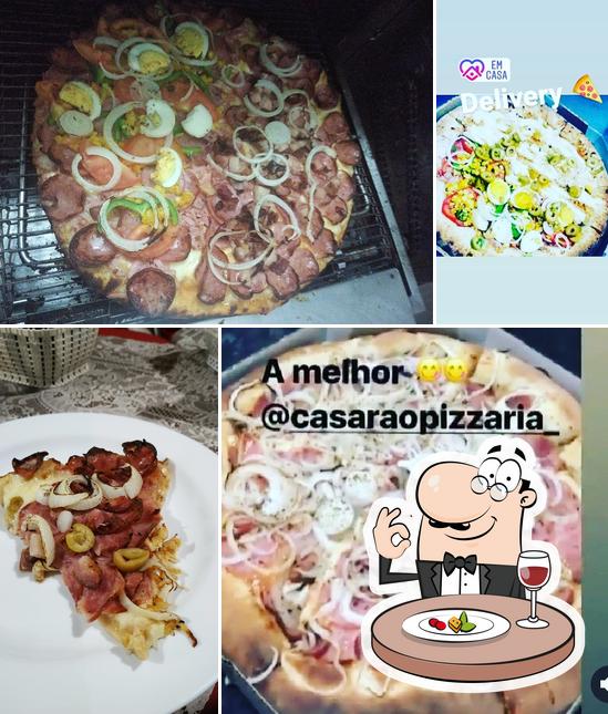 Comida em Casarão pizzaria