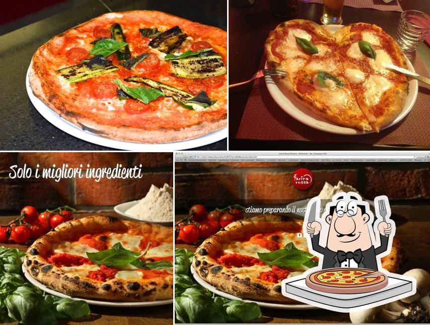 Ordina una pizza a Farina Rossa Ristorante Pizzeria