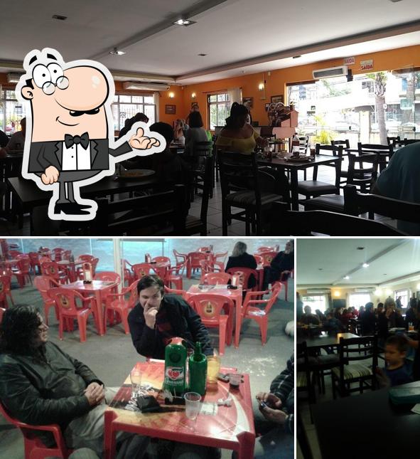 O interior do Skinão Grill- Restaurante, Lanches e Porções