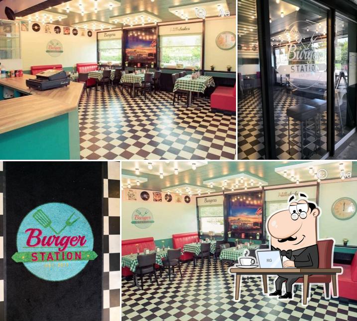 Découvrez l'intérieur de Burger Station