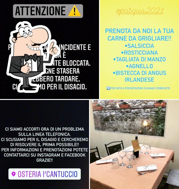 Regarder cette photo de Osteria Pizzeria I'Cantuccio LA CHIUSA CALENZANO