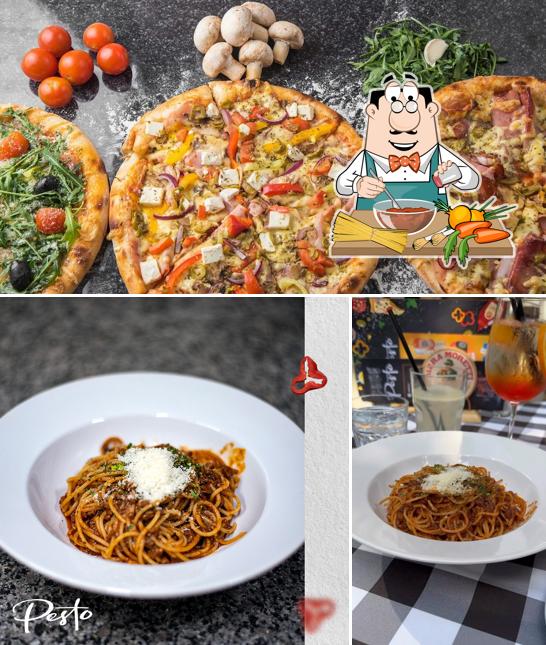 Spaghetti bolognese im Picerija Pesto