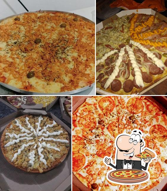 Experimente diversos tipos de pizza