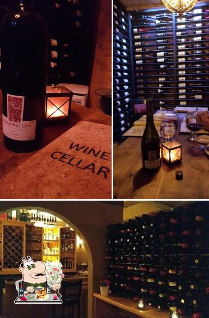 Il est fort sympathique de profiter d'un verre de vin à Intermezzo Restaurant and Wine Cellar