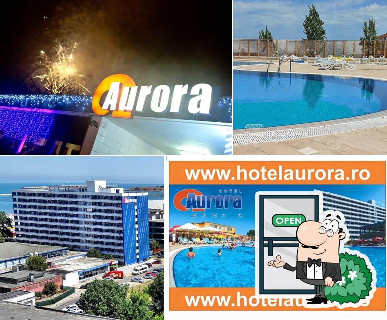 L'extérieur de Hotel Aurora Mamaia