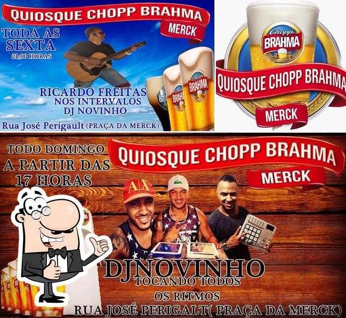 Quiosque Chopp Brahma Merck Pub Bar Rio De Janeiro