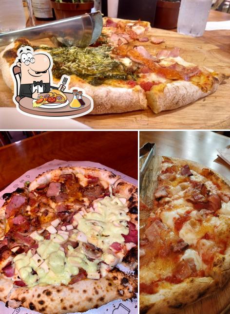 Experimente pizza no Carmnella Pizza e Pasta