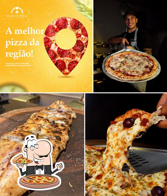 Experimente pizza no Don Viccieli Pizzeria