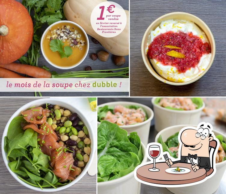 Nourriture à Dubble Lyon La Soie Healthy Food