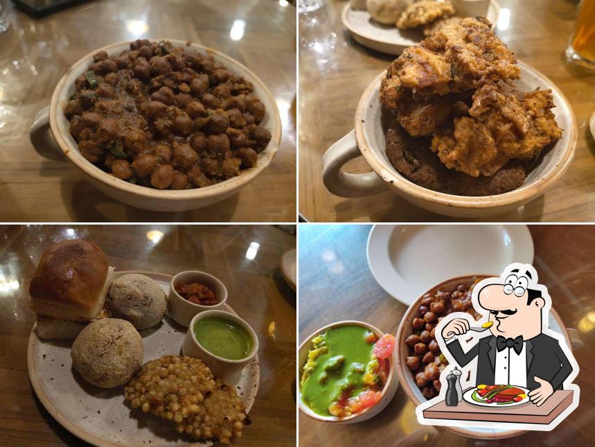 Food at The Potbelly Restaurant Bihar Nivas