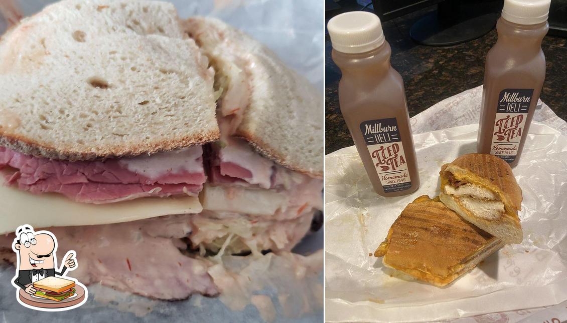 Order one of the sandwiches available at Millburn Deli