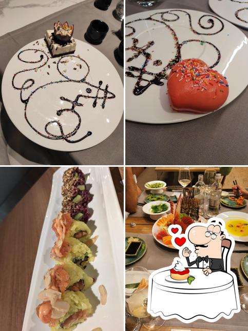 Daimyo Restaurant serve un'ampia selezione di dolci