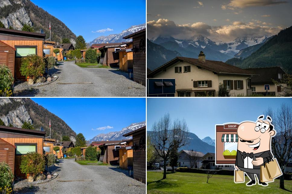 Gli esterni di JungfrauCamp