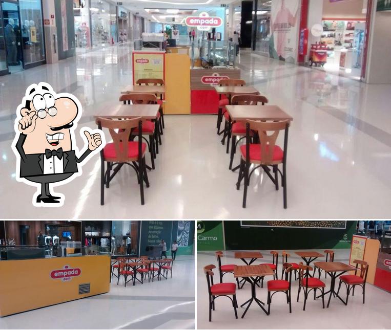 O interior do Empada.com - Monte Carmo Shopping