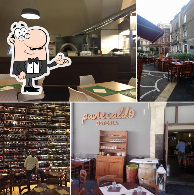 Découvrez l'intérieur de Osteria Panecaldo