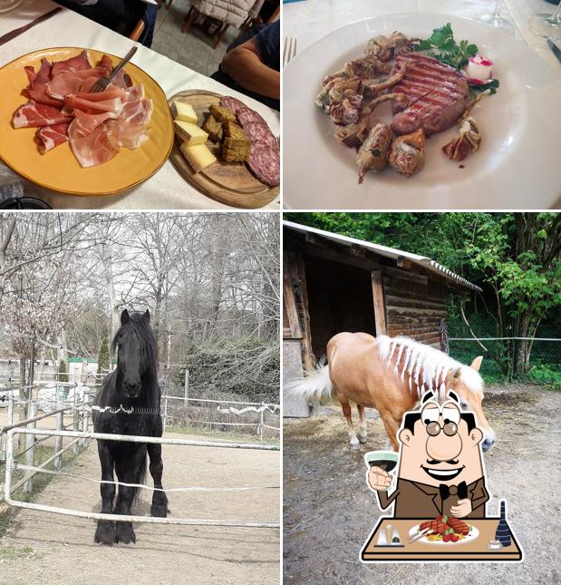 Choisissez des repas à base de viande à Agriturismo Locanda Bel Musin