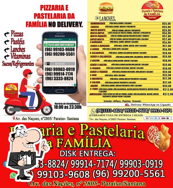 Vea esta foto de Pizzaria e Pastelaria da Família