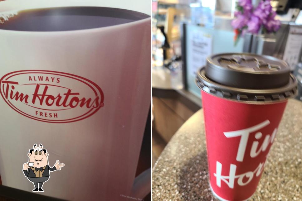 Profitez d'un verre à Tim Hortons