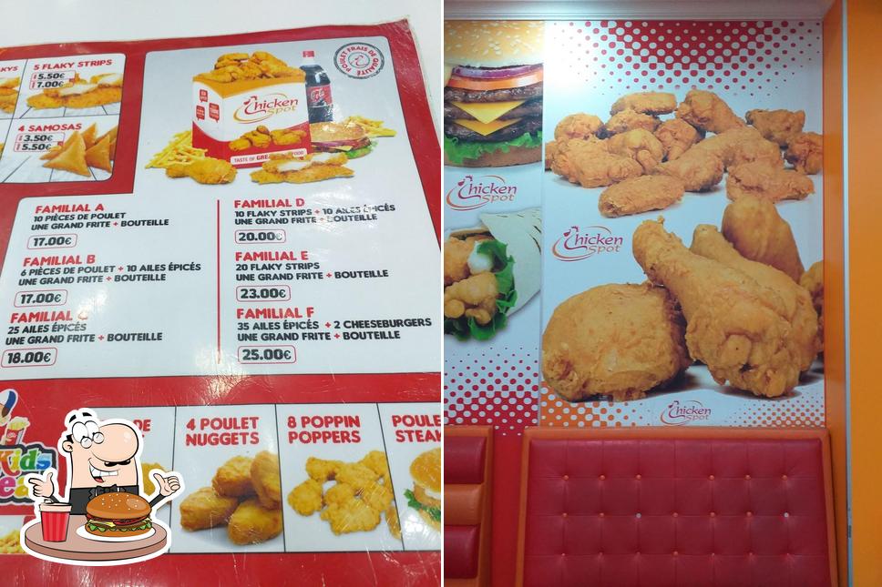 Les hamburgers de Chicken Spot will satisferont différents goûts