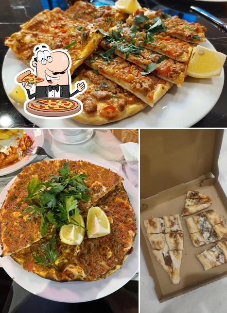 Probiert eine Pizza bei Mama's Werk Restaurant & Cafe
