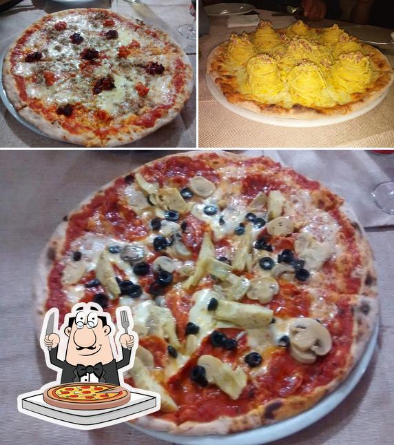 A Da Serafino, puoi prenderti una bella pizza