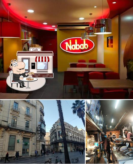 Nabab Kebab (Montpellier) se distingue par sa extérieur et nourriture