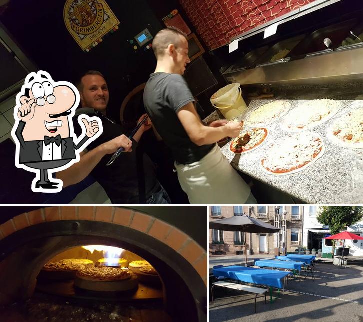 L'intérieur de Pizzeria Des Amis a Raon L'etape