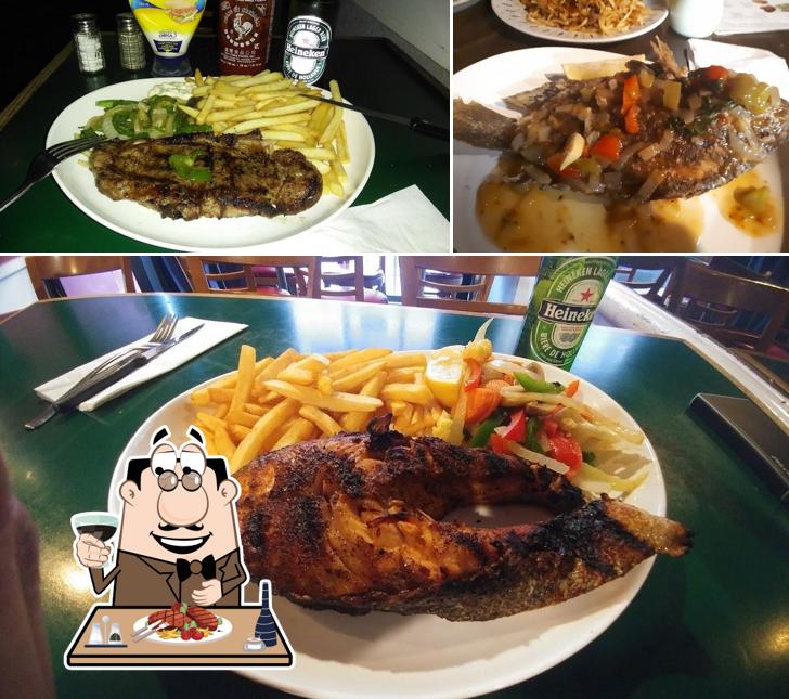 Order meat dishes at Mapleleaf Sports Bar & Grill
