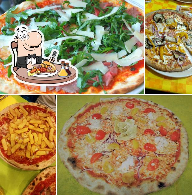 Попробуйте пиццу в "Al Capolinea Ristorante Pizzeria"