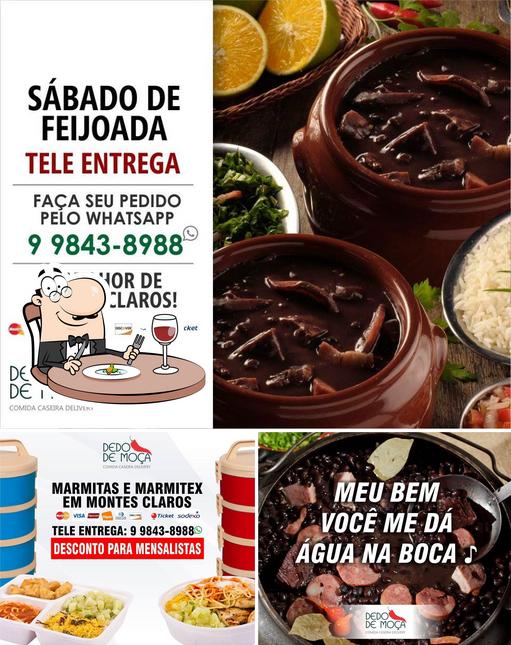 Platos en Dedo de Moça Delivery