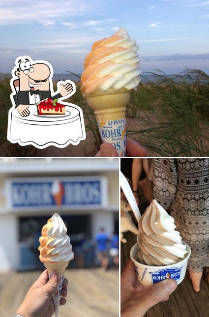 Kohr Brothers Frozen Custard offers a number of desserts