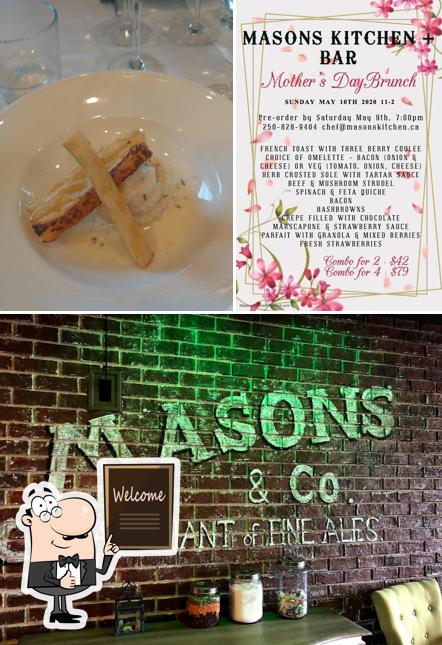 Voir cette photo de Masons Kitchen & Bar