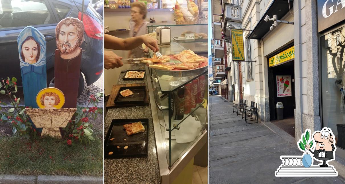 Gli esterni di Gelateria Il Capriccio