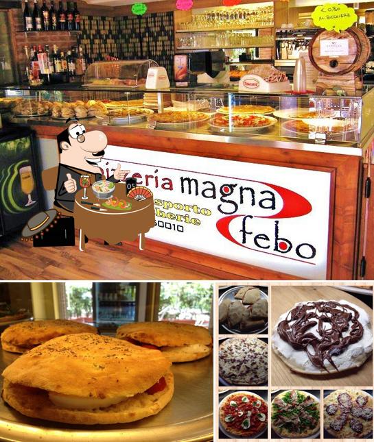 Cibo al Pizzeria Magna Febo