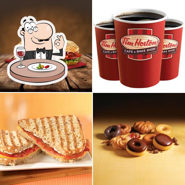 Nourriture à Tim Hortons