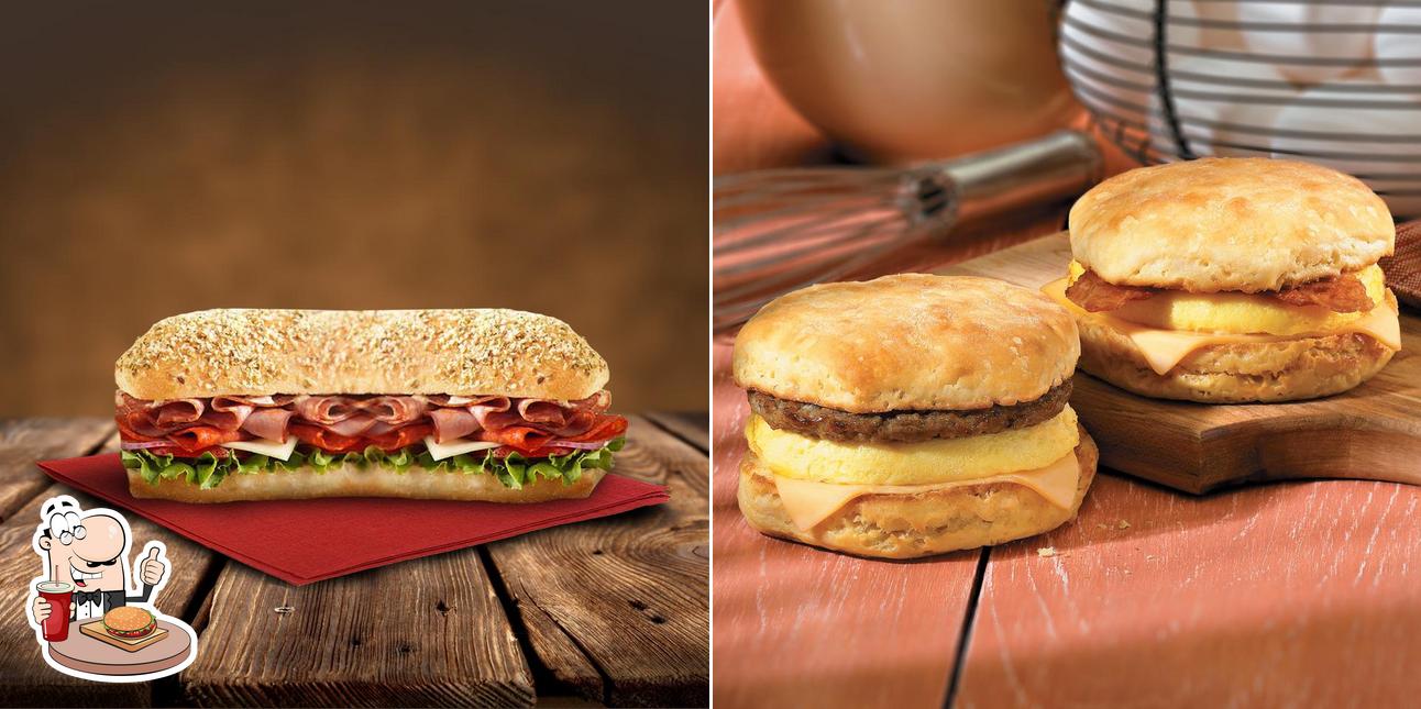 Essayez un hamburger à Tim Hortons