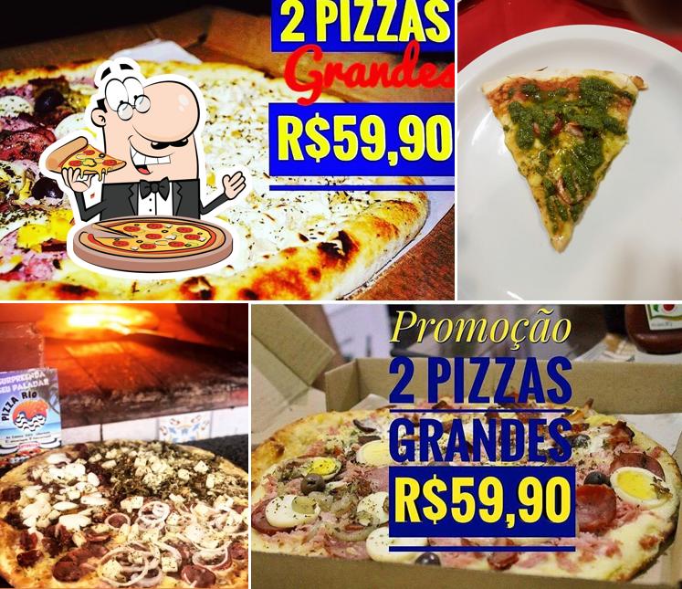 Experimente diferentes estilos de pizza