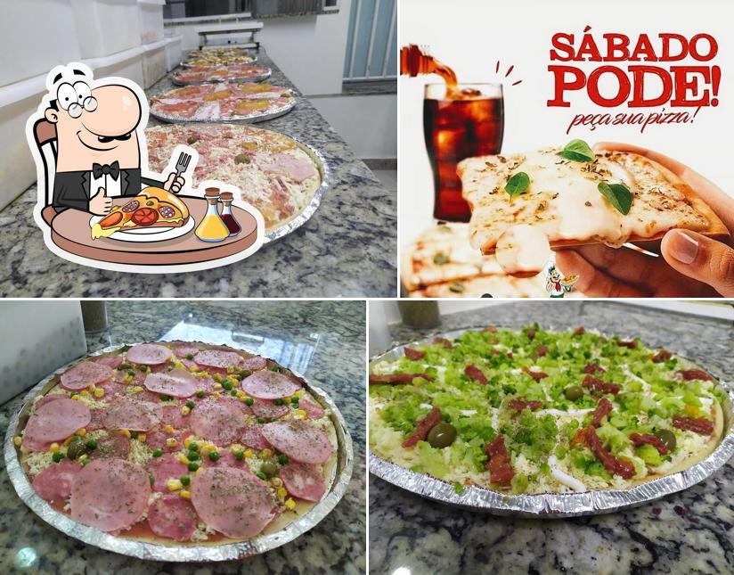 Peça diferentes estilos de pizza