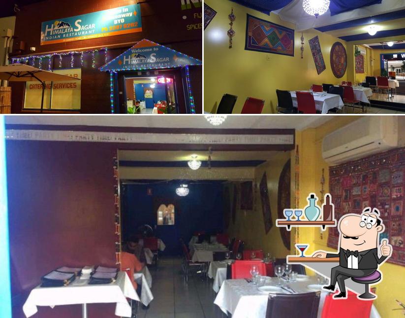 The interior of Himalaya Indian Restaurant