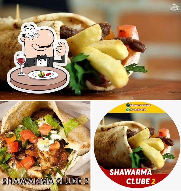 Comida em Shawarma Clube 2