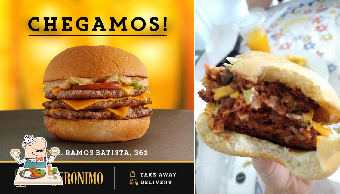 Comida em Jeronimo Burger Vila Olímpia