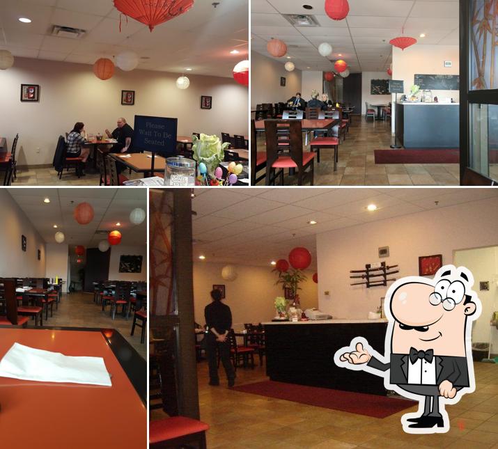 The interior of Annie's Wok