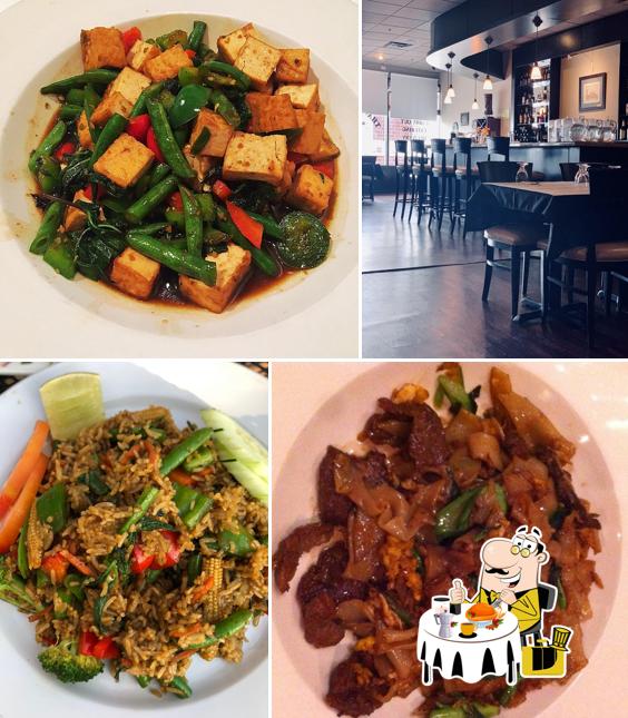 Platos en Green Basil Thai Restaurant & Bar