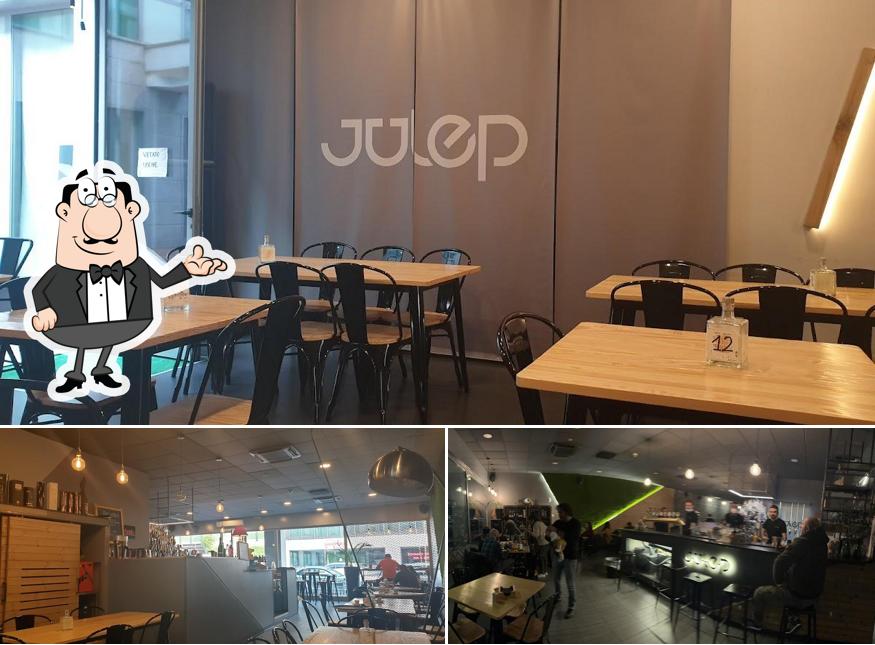 Dai un'occhiata agli interni di Julep Fine Drinks