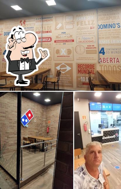 O interior do Domino's Pizza - Venâncio Aires