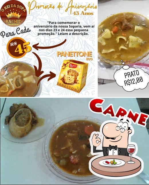 Comida em Rachid Rei da Sopa