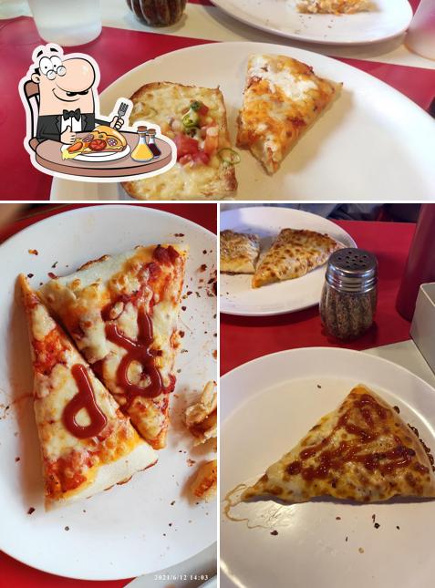 Try out pizza at William John's Pizza