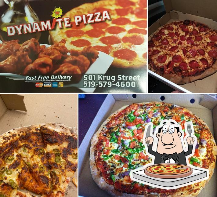 Dynamite Pizza in Kitchener - Restaurant menu and reviews