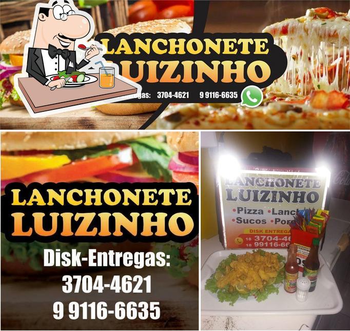 Comida em Lanchonete Luizinho